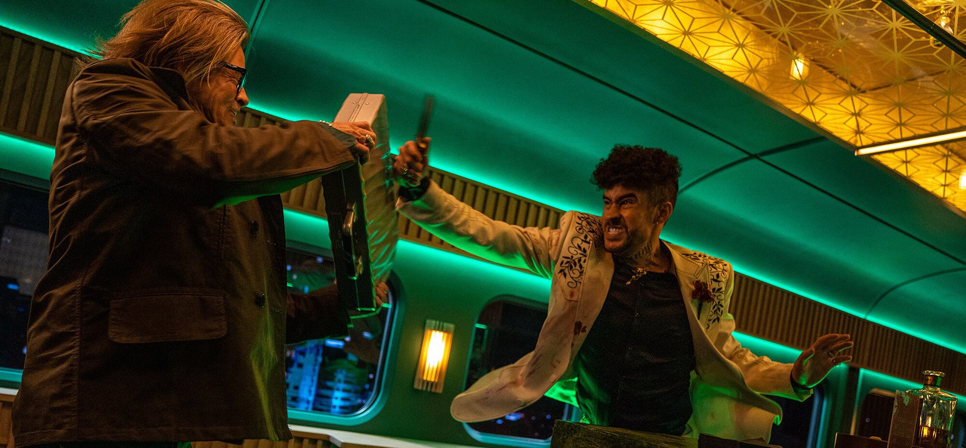 Jonathan Sela Balances Sleek, Modern Sets with Vintage'74 Glass