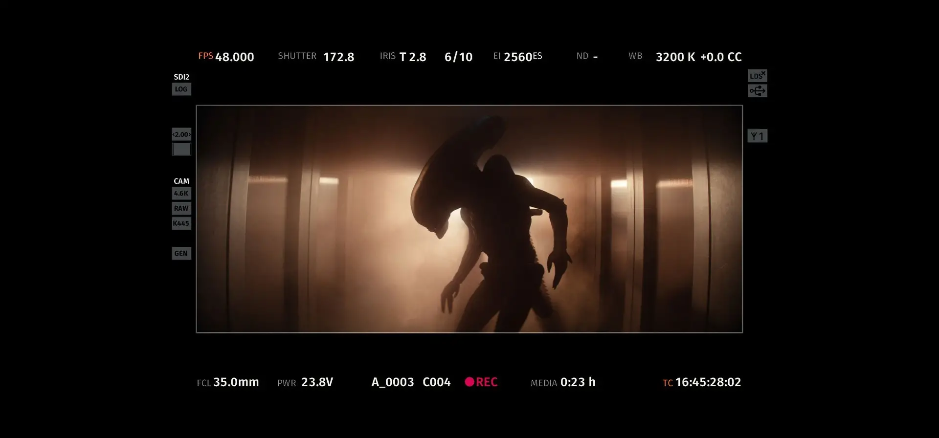 Alien: Earth – Shot on Hawk V-Lites